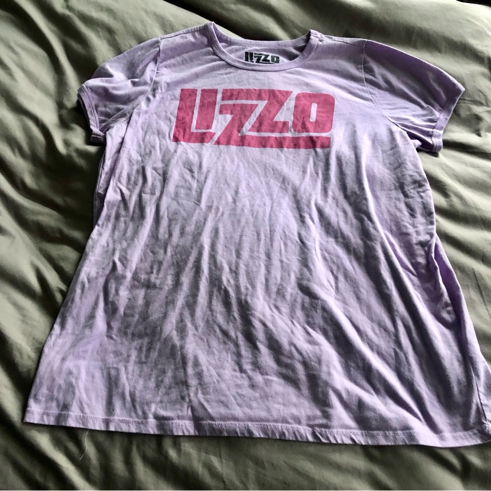 Lizzo Lavender Logo Tee